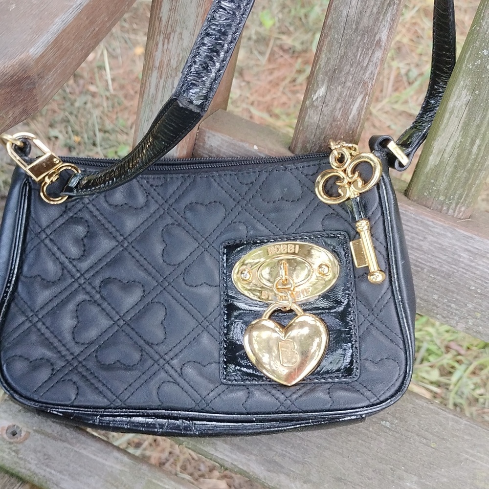 BOBBI BY SHARIF REAL LEATHER BLACK 🖤🖤🖤🖤🖤🖤🖤🖤🖤